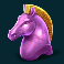 divine riches helios slot horse head symbol