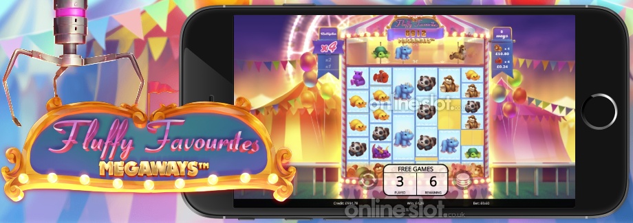 fluffy favourites megaways mobile slot