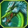 glorious guardians slot green dragon symbol
