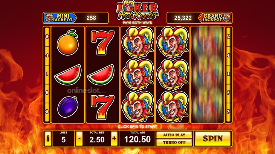 joker hot reels slot jokers respins feature