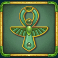 kings mask slot ankh cross symbol