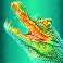 raging rhino megaways slot crocodile symbol