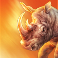 raging rhino megaways slot rhino symbol