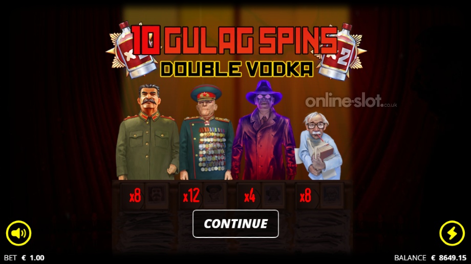 remember gulag slot gulag spins feature double vodka mode