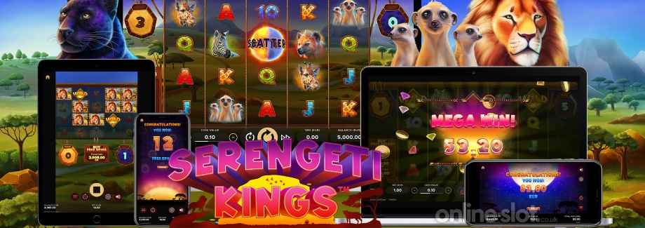 serengeti kings mobile slot