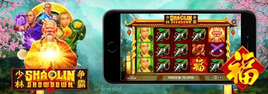 shaolin showdown mobile slot