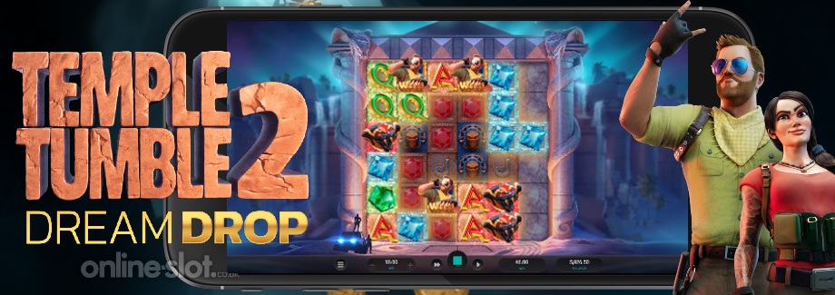 temple tumble 2 dream drop mobile slot