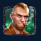 the great stick up slot green male gangster symbol