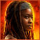 the walking dead 2 slot michonne symbol