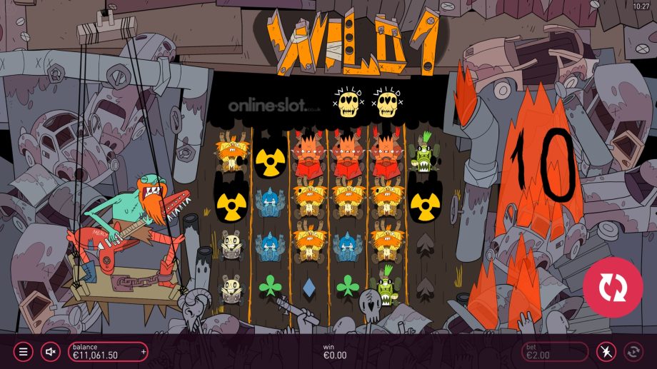 wild one slot free spins feature