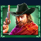 wild west gold megaways slot black hat villain symbol