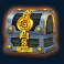 11 coins of fire slot treasure chest symbol