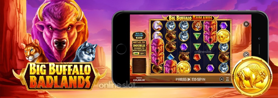 big buffalo badlands mobile slot