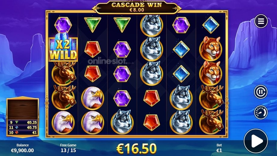big buffalo badlands slot free games feature