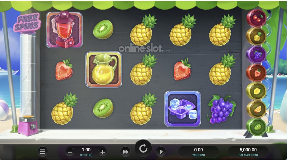 blender blitz slot base game