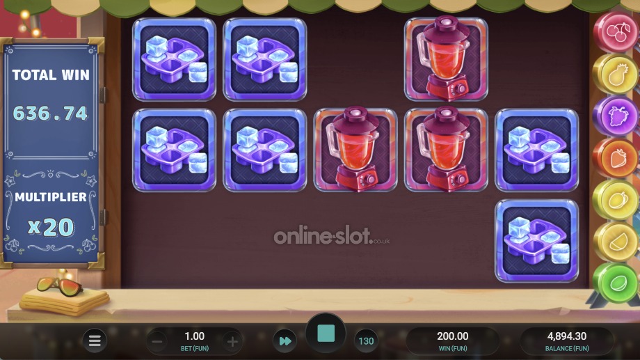 blender blitz slot super spin feature