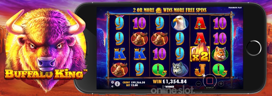buffalo king mobile slot