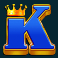 buffalo king slot k symbol