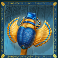 cat wilde and the pyramids of dead slot scarab beetle symbol