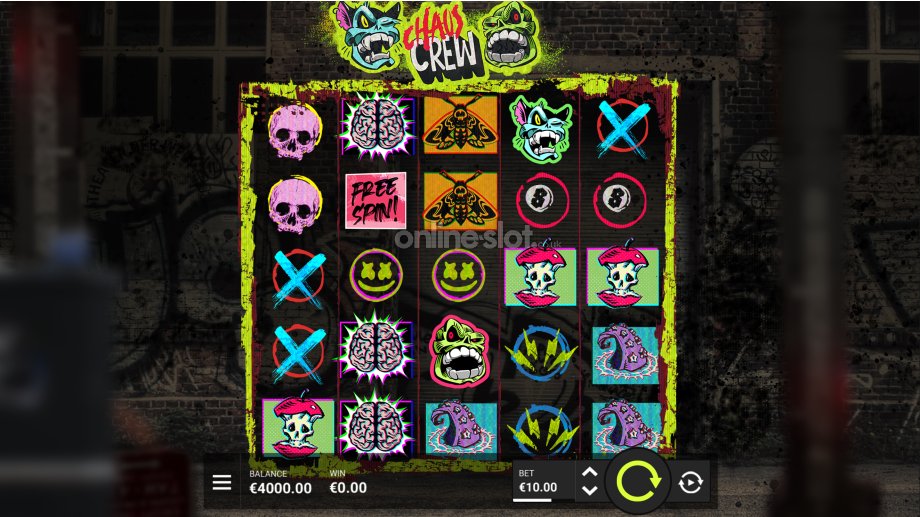 chaos crew slot base game