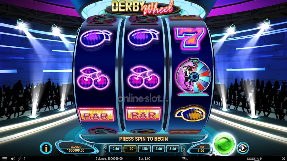 derby wheel slot base game