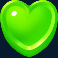 double rainbow slot green heart symbol