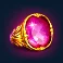 fire blaze blue wizard megaways slot ring symbol