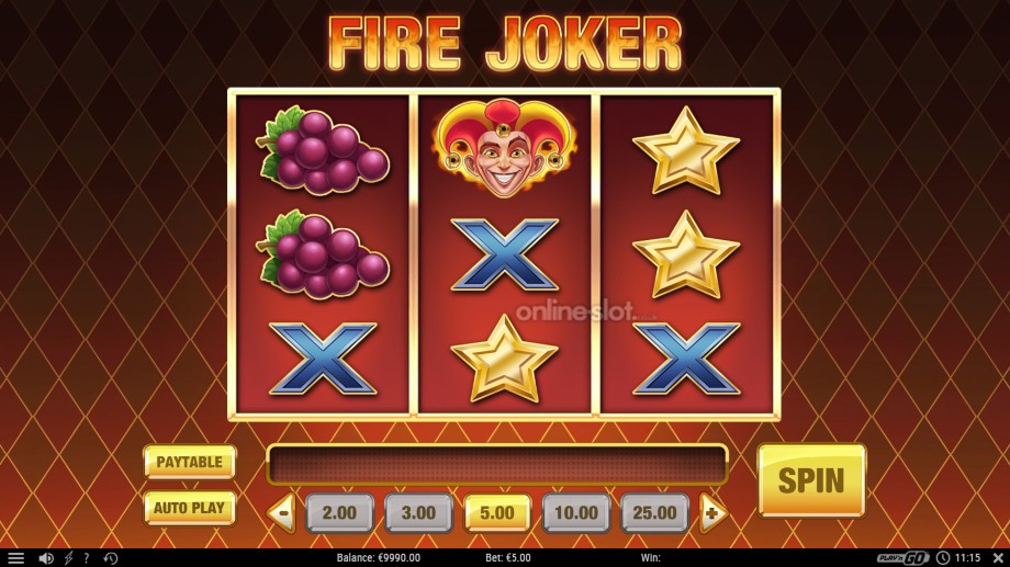 fire joker slot base game