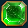 gems bonanza slot green gemstone symbol