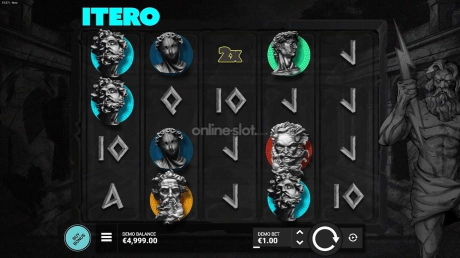 itero slot base game