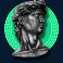 itero slot green statue symbol