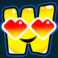 king carrot slot heart eyed wild symbol