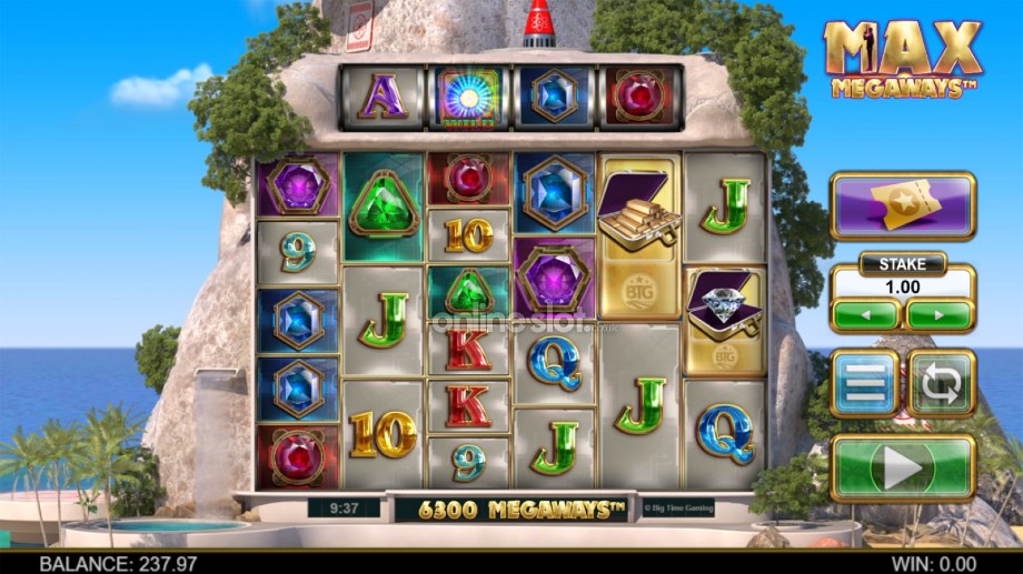 max megaways slot base game