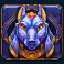 queen of gods slot anubis statue symbol