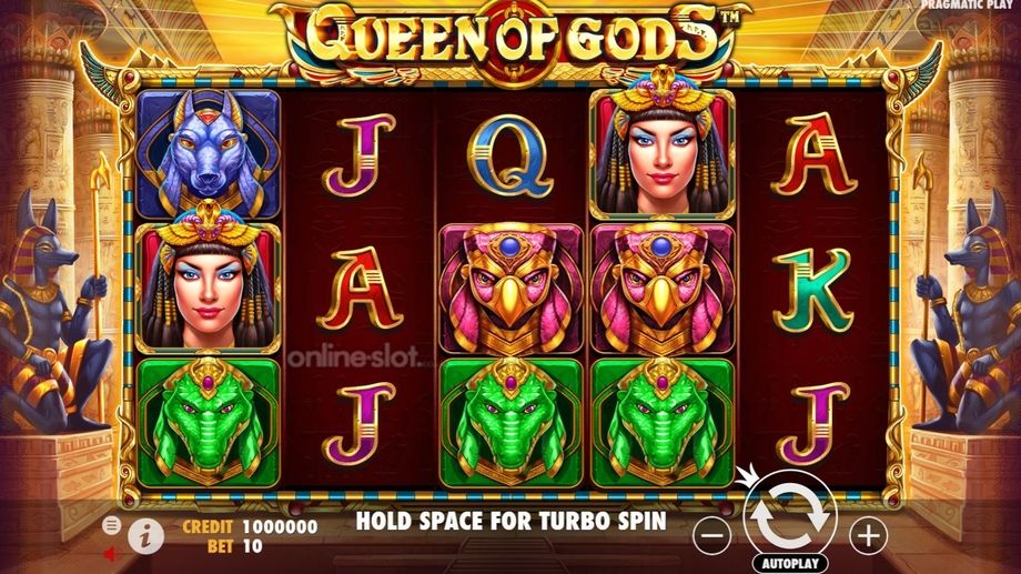 queen of gods slot base game