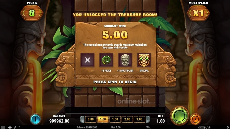 rotiki slot treasure room feature