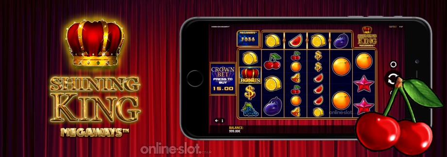 shining king megaways mobile slot