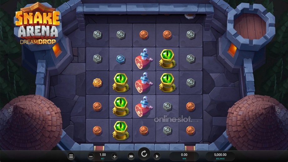 snake arena dream drop slot base game