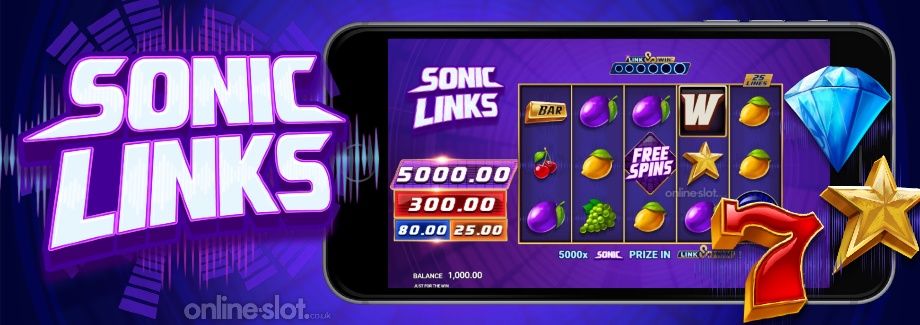 sonic links mobile slot