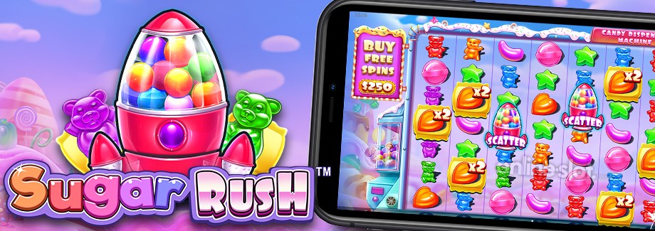 sugar rush mobile slot