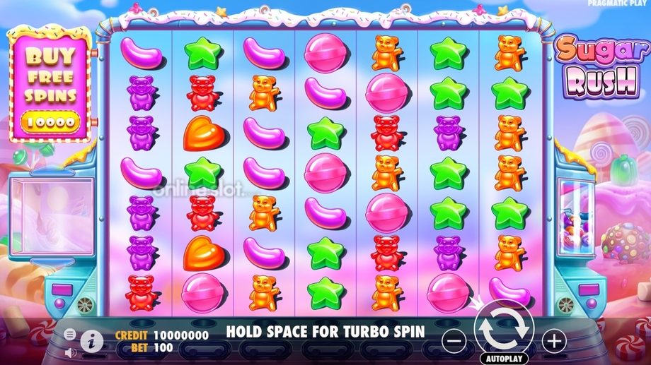 sugar rush slot base game