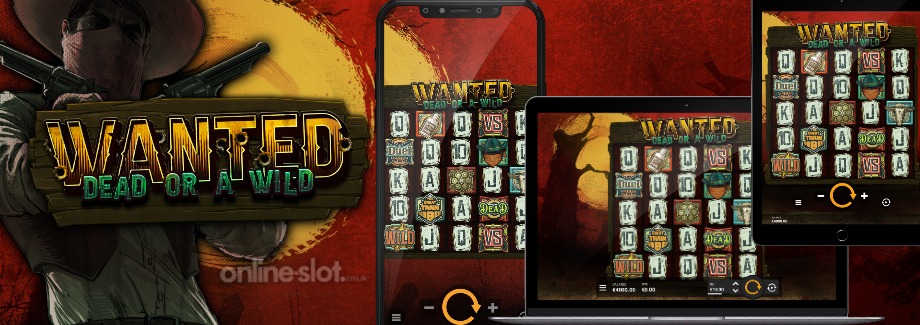 wanted dead or a wild mobile slot