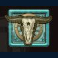 wanted dead or a wild slot goat skull symbol