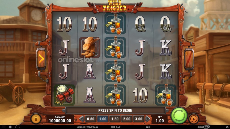 wild trigger slot base game