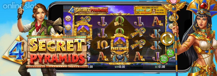 4 secret pyramids mobile slot