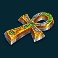 4 secret pyramids slot ankh cross symbol