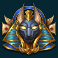 4 secret pyramids slot anubis symbol