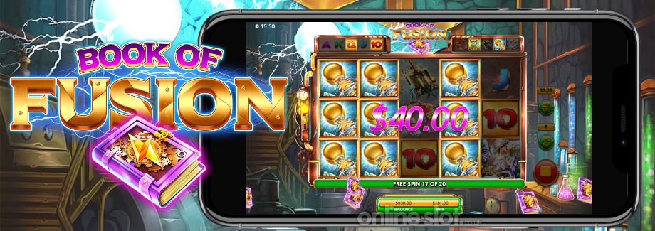 book of fusion mobile slot