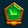 cash of command slot green gemstone symbol