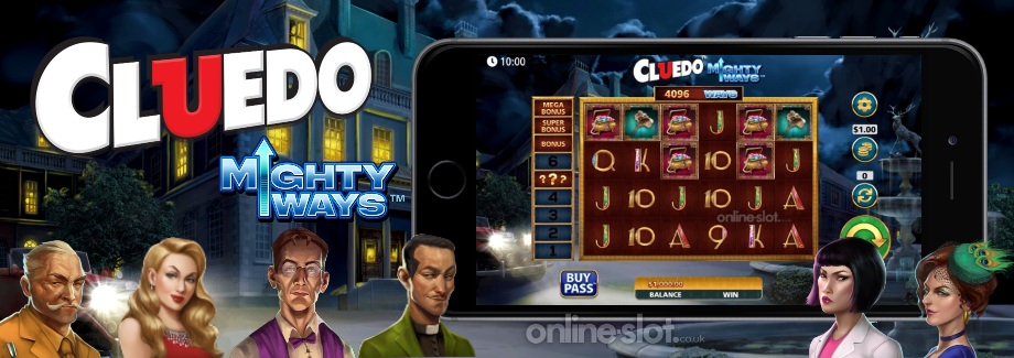 cluedo mighty ways mobile slot